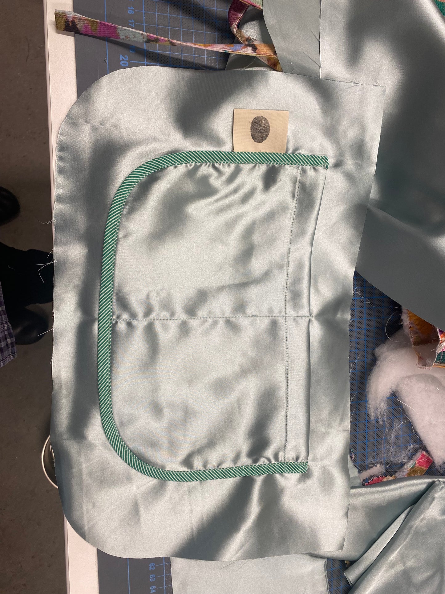 Lola bag in canvas fabric (house of hackney)