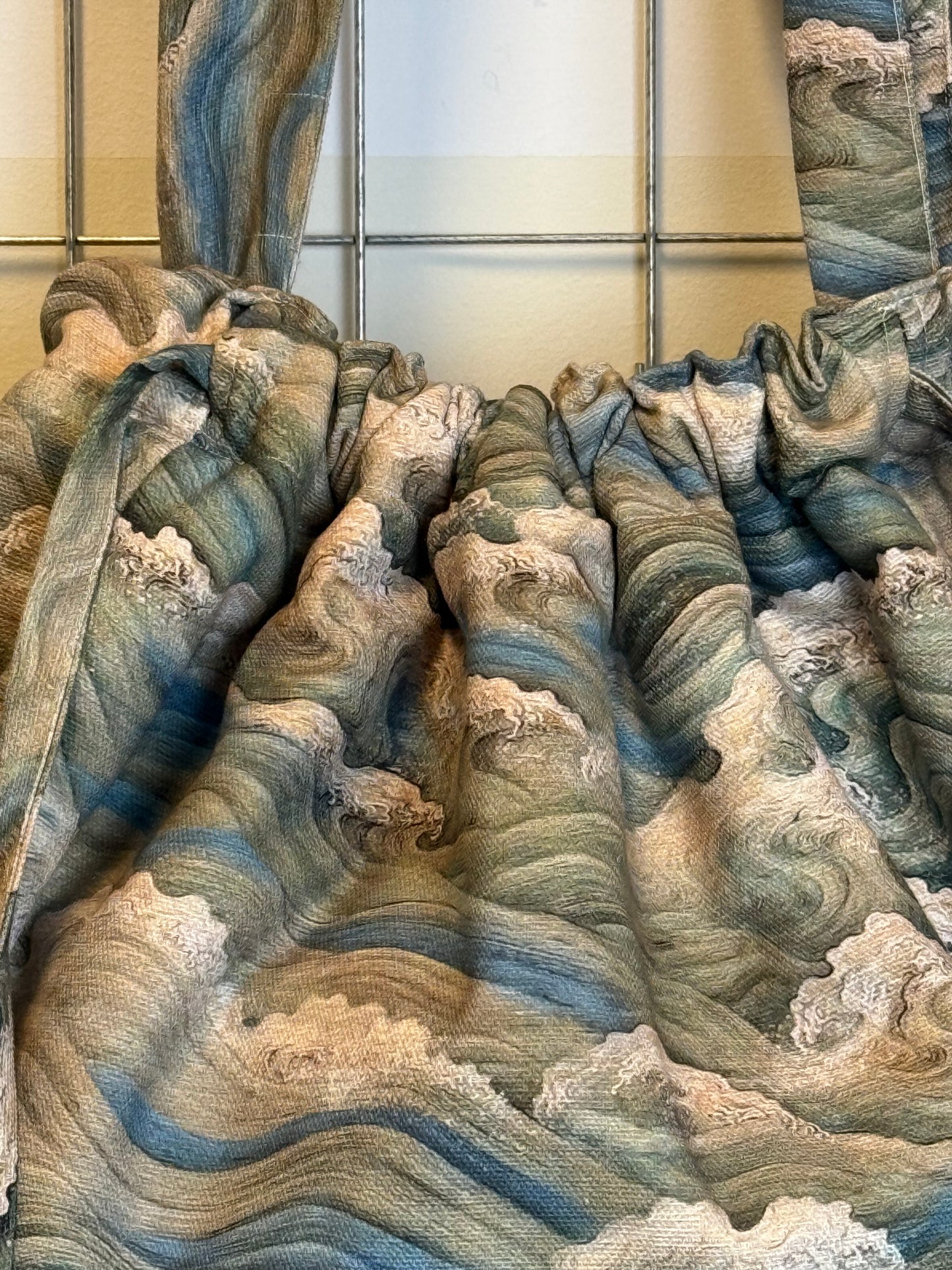 Lola bag XL (ocean tapestry print)