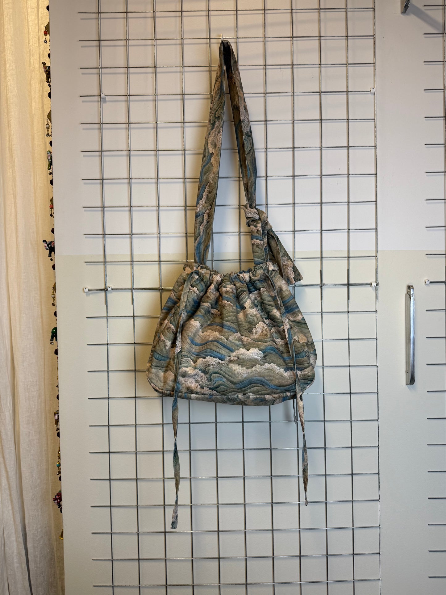 Lola bag XL (ocean tapestry print)