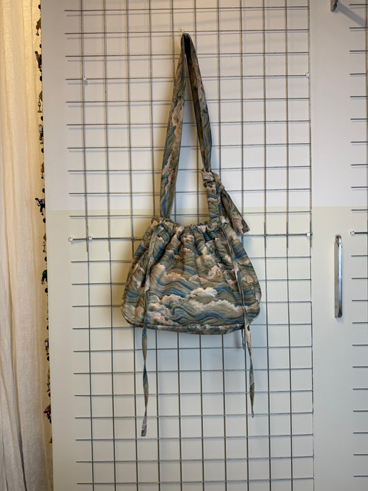 Lola bag XL (ocean tapestry print)