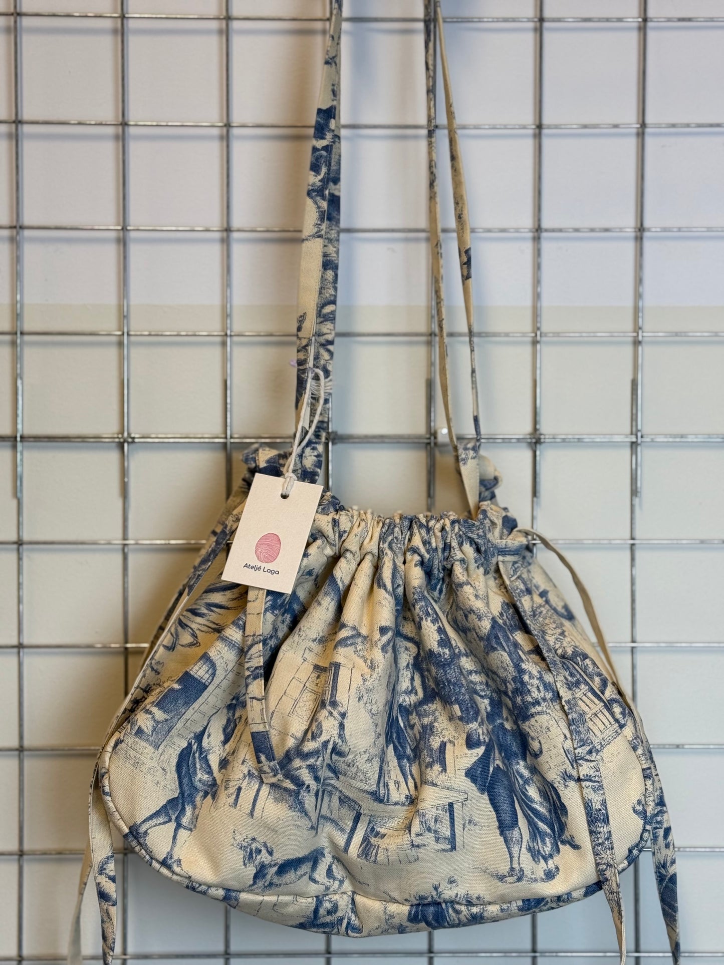 Lola bag in canvas fabric (joy de toile)