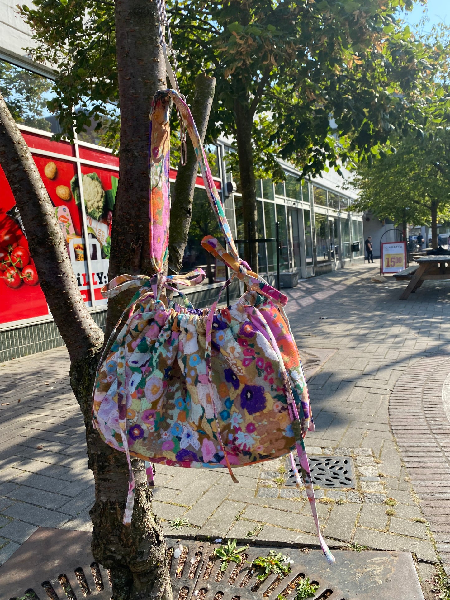 Lola bag in canvas fabric (house of hackney)