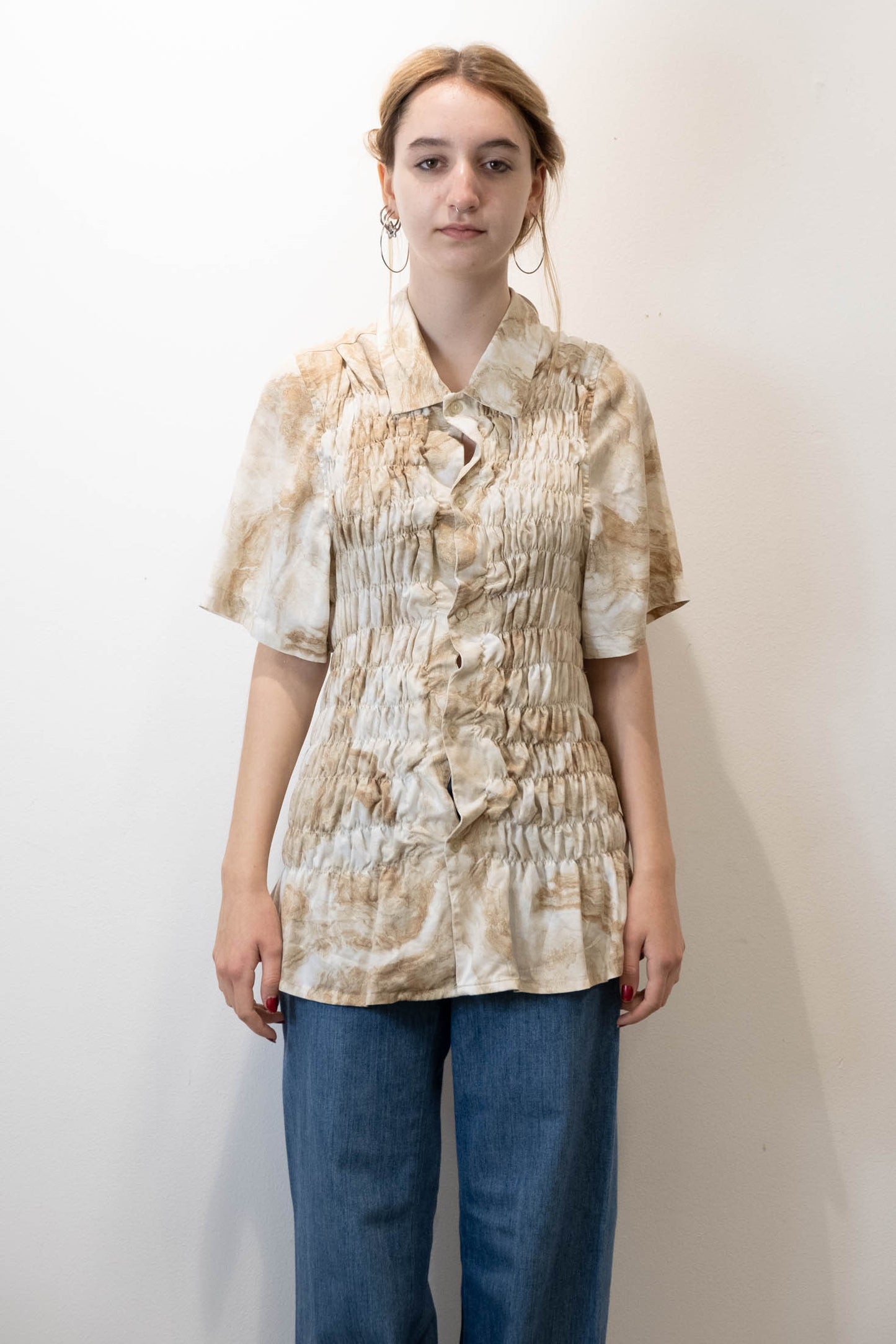 Scrucnhed shirt